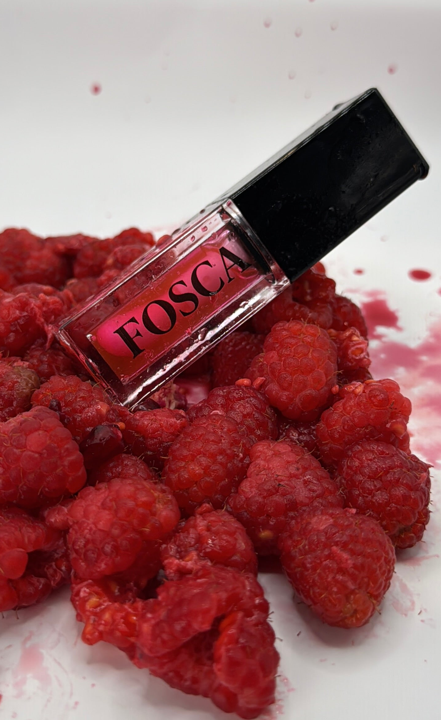Fosca Colour Changing Lip Oil (RASPBERRY )